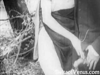 Piss: antik bayan film 1910s - a free ride